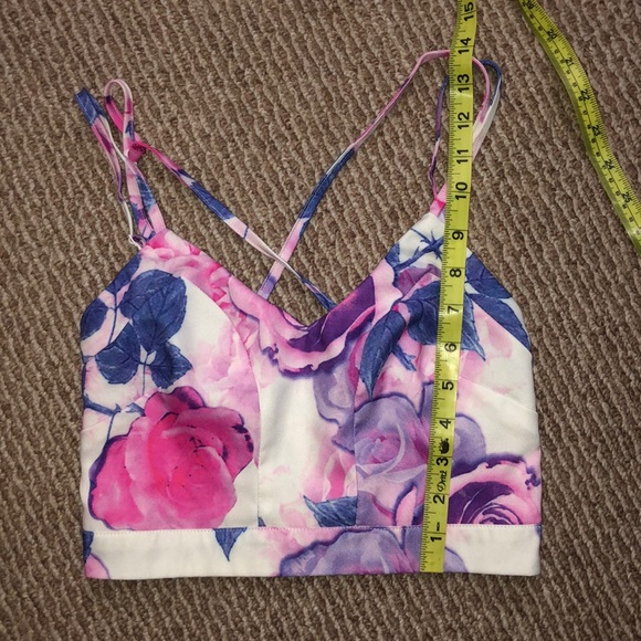 Sabo Skirt Floral Crop Top - Picture 5 of 5